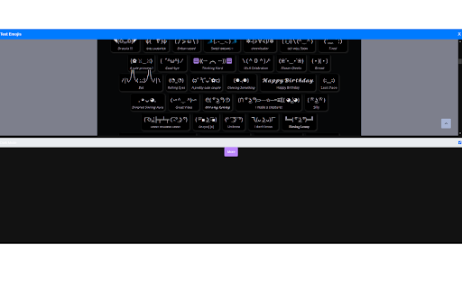 Text Emojis Extension from Chrome web store to be run with OffiDocs Chromium online Text Emojis Extension from Chrome web store to be run with OffiDocs Chromium online
