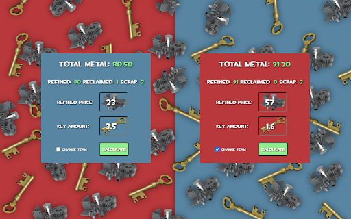 TF2 Calculator from Chrome web store to be run with OffiDocs Chromium online TF2 Calculator from Chrome web store to be run with OffiDocs Chromium online
