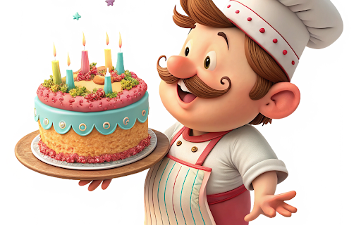 The baker and the beautiful cake from Chrome web store to be run with OffiDocs Chromium online The baker and the beautiful cake from Chrome web store to be run with OffiDocs Chromium online