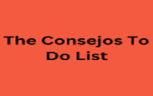 The Consejos To Do List from Chrome web store to be run with OffiDocs Chromium online The Consejos To Do List from Chrome web store to be run with OffiDocs Chromium online