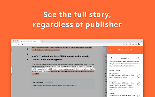 The Daily Edit from Chrome web store to be run with OffiDocs Chromium online The Daily Edit from Chrome web store to be run with OffiDocs Chromium online
