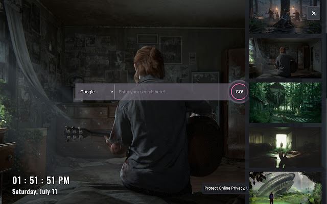 The last of us 2 New Tab Wallpapers from Chrome web store to be run with OffiDocs Chromium online The last of us 2 New Tab Wallpapers from Chrome web store to be run with OffiDocs Chromium online