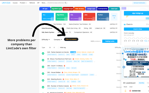 The LeetCode Study Club from Chrome web store to be run with OffiDocs Chromium online The LeetCode Study Club from Chrome web store to be run with OffiDocs Chromium online