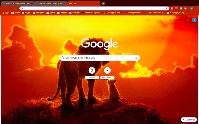 The Lion King HD Theme from Chrome web store to be run with OffiDocs Chromium online The Lion King HD Theme from Chrome web store to be run with OffiDocs Chromium online