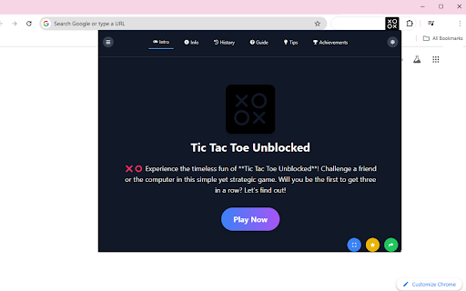 Tic Tac Toe EE Unblocked from Chrome web store to be run with OffiDocs Chromium online Tic Tac Toe EE Unblocked from Chrome web store to be run with OffiDocs Chromium online