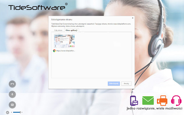 TideVideoChat Screensharing from Chrome web store to be run with OffiDocs Chromium online TideVideoChat Screensharing from Chrome web store to be run with OffiDocs Chromium online