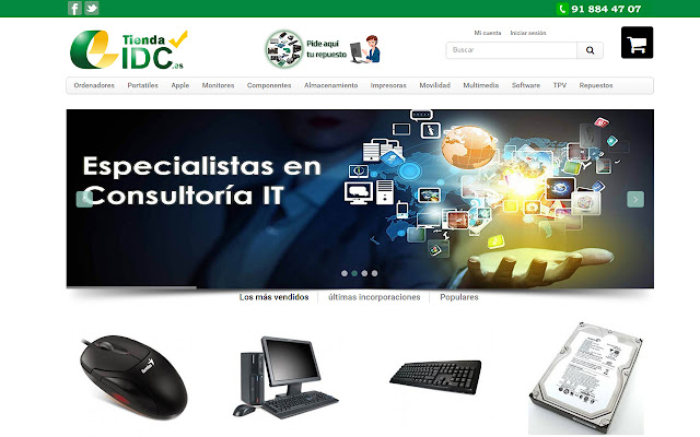 TIENDA IDC from Chrome web store to be run with OffiDocs Chromium online TIENDA IDC from Chrome web store to be run with OffiDocs Chromium online