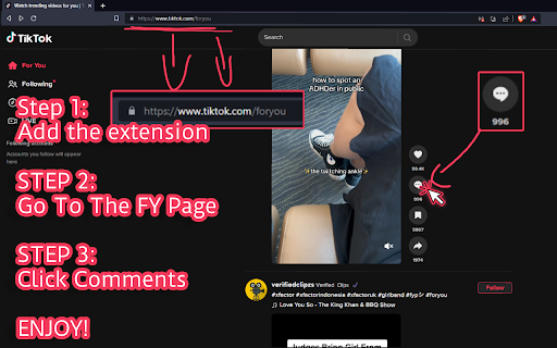 TikTok Auto Play from Chrome web store to be run with OffiDocs Chromium online TikTok Auto Play from Chrome web store to be run with OffiDocs Chromium online