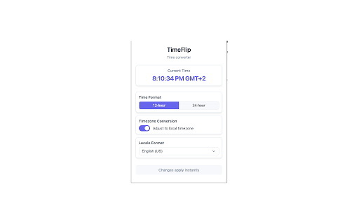 TimeFlip from Chrome web store to be run with OffiDocs Chromium online TimeFlip from Chrome web store to be run with OffiDocs Chromium online