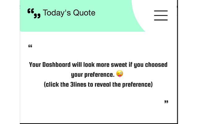 Todays Quote from Chrome web store to be run with OffiDocs Chromium online Todays Quote from Chrome web store to be run with OffiDocs Chromium online