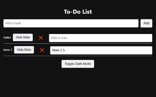 To Do List with Notes from Chrome web store to be run with OffiDocs Chromium online To Do List with Notes from Chrome web store to be run with OffiDocs Chromium online