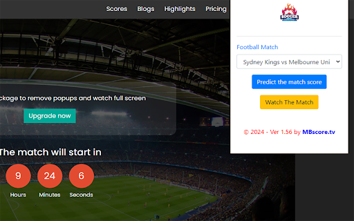 tonight football from Chrome web store to be run with OffiDocs Chromium online tonight football from Chrome web store to be run with OffiDocs Chromium online