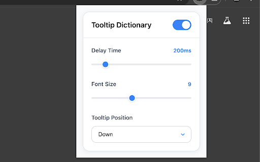 Tooltip Dictionary from Chrome web store to be run with OffiDocs Chromium online Tooltip Dictionary from Chrome web store to be run with OffiDocs Chromium online