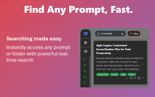 Top Prompt Library from Chrome web store to be run with OffiDocs Chromium online Top Prompt Library from Chrome web store to be run with OffiDocs Chromium online