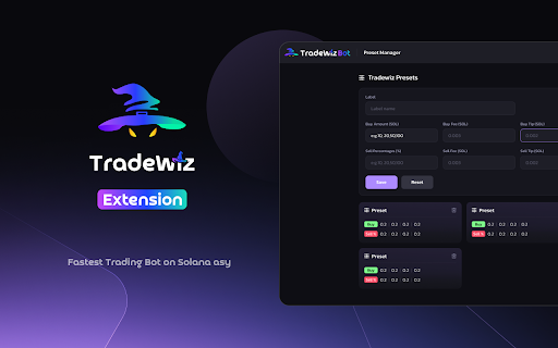 TradeWiz Extension from Chrome web store to be run with OffiDocs Chromium online TradeWiz Extension from Chrome web store to be run with OffiDocs Chromium online