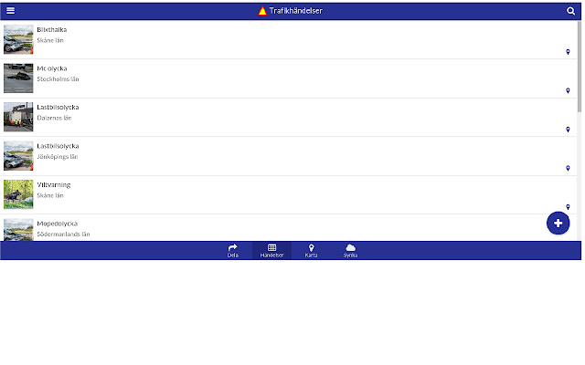Trafikinformation from Chrome web store to be run with OffiDocs Chromium online Trafikinformation from Chrome web store to be run with OffiDocs Chromium online