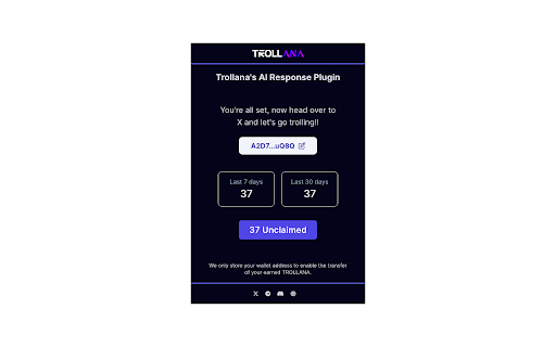 Trollana AI Social Reply Generator from Chrome web store to be run with OffiDocs Chromium online Trollana AI Social Reply Generator from Chrome web store to be run with OffiDocs Chromium online