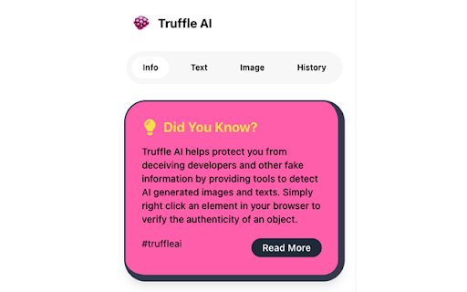 TruffleAI: AI Detector from Chrome web store to be run with OffiDocs Chromium online TruffleAI: AI Detector from Chrome web store to be run with OffiDocs Chromium online