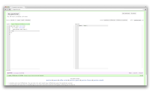 TryJasmine Widescreen from Chrome web store to be run with OffiDocs Chromium online TryJasmine Widescreen from Chrome web store to be run with OffiDocs Chromium online