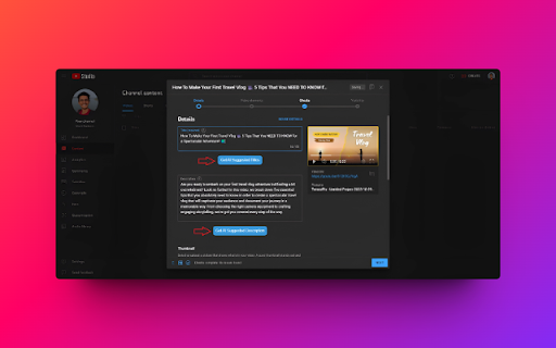 TubeInsights from Chrome web store to be run with OffiDocs Chromium online TubeInsights from Chrome web store to be run with OffiDocs Chromium online