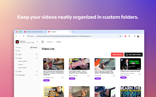 Tuberack from Chrome web store to be run with OffiDocs Chromium online Tuberack from Chrome web store to be run with OffiDocs Chromium online