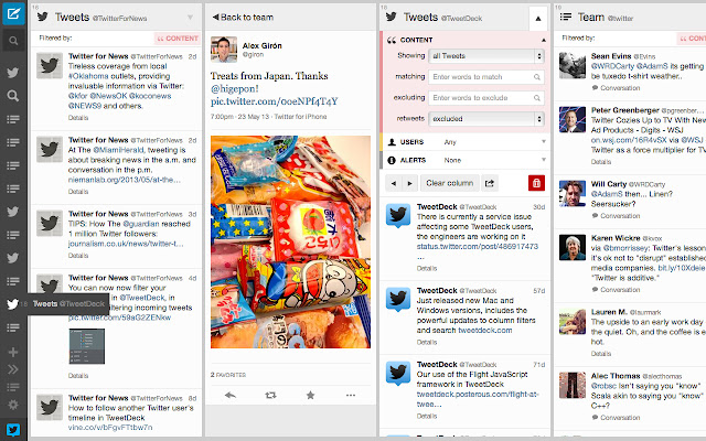 TweetDeck by Twitter from Chrome web store to be run with OffiDocs Chromium online TweetDeck by Twitter from Chrome web store to be run with OffiDocs Chromium online