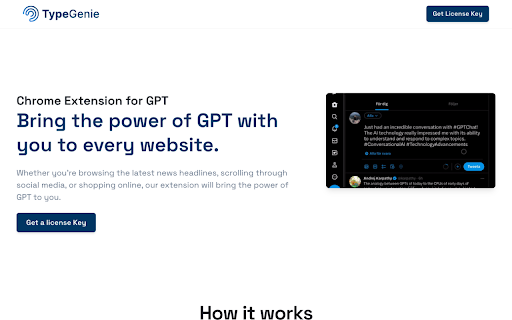 TypeGenie from Chrome web store to be run with OffiDocs Chromium online TypeGenie from Chrome web store to be run with OffiDocs Chromium online