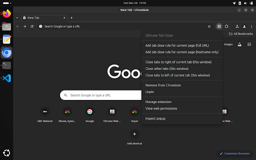 Ultimate Tab Closer from Chrome web store to be run with OffiDocs Chromium online Ultimate Tab Closer from Chrome web store to be run with OffiDocs Chromium online
