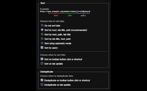 uniqtabs (Unique Tabs) from Chrome web store to be run with OffiDocs Chromium online uniqtabs (Unique Tabs) from Chrome web store to be run with OffiDocs Chromium online