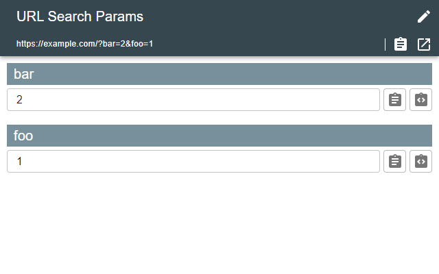 URL Search Params from Chrome web store to be run with OffiDocs Chromium online URL Search Params from Chrome web store to be run with OffiDocs Chromium online