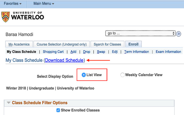 uWaterloo Schedule Exporter from Chrome web store to be run with OffiDocs Chromium online uWaterloo Schedule Exporter from Chrome web store to be run with OffiDocs Chromium online