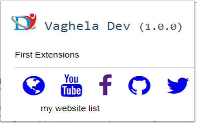 Vaghela Dev first Extensions from Chrome web store to be run with OffiDocs Chromium online Vaghela Dev first Extensions from Chrome web store to be run with OffiDocs Chromium online