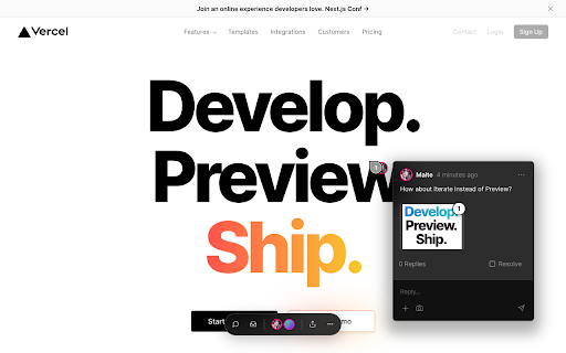 Vercel from Chrome web store to be run with OffiDocs Chromium online Vercel from Chrome web store to be run with OffiDocs Chromium online