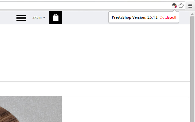 Version Check for Prestashop from Chrome web store to be run with OffiDocs Chromium online Version Check for Prestashop from Chrome web store to be run with OffiDocs Chromium online