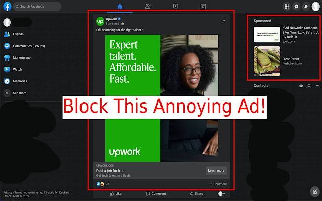 Video Ad Blocker for Facebook™ App Extension from Chrome web store to be run with OffiDocs Chromium online Video Ad Blocker for Facebook™ App Extension from Chrome web store to be run with OffiDocs Chromium online