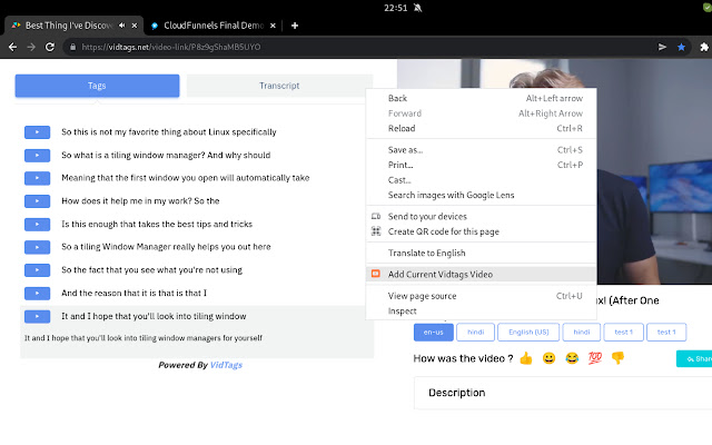 Video Import App from Chrome web store to be run with OffiDocs Chromium online Video Import App from Chrome web store to be run with OffiDocs Chromium online
