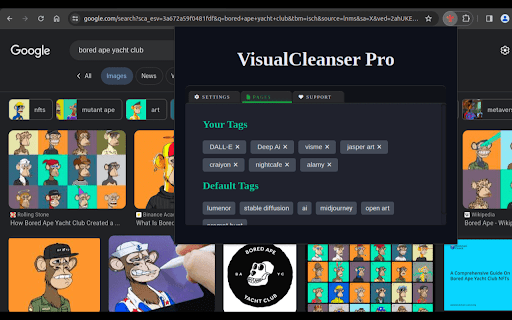 VisualCleanser Pro from Chrome web store to be run with OffiDocs Chromium online VisualCleanser Pro from Chrome web store to be run with OffiDocs Chromium online
