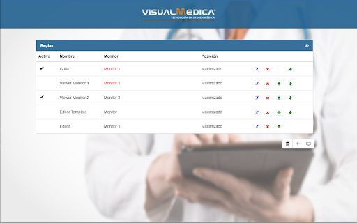 Visual Medica MultiMonitor from Chrome web store to be run with OffiDocs Chromium online Visual Medica MultiMonitor from Chrome web store to be run with OffiDocs Chromium online