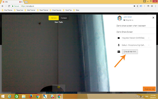 VSN Share Screen from Chrome web store to be run with OffiDocs Chromium online VSN Share Screen from Chrome web store to be run with OffiDocs Chromium online