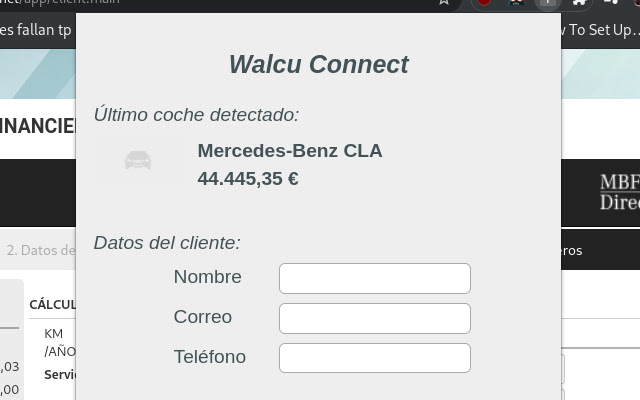 Walcu Connect from Chrome web store to be run with OffiDocs Chromium online Walcu Connect from Chrome web store to be run with OffiDocs Chromium online