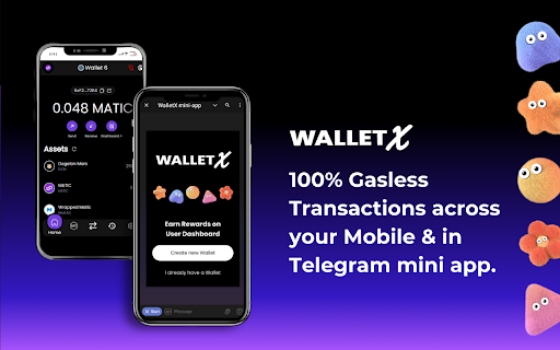 WalletX | A Gasless Smart Wallet from Chrome web store to be run with OffiDocs Chromium online WalletX | A Gasless Smart Wallet from Chrome web store to be run with OffiDocs Chromium online