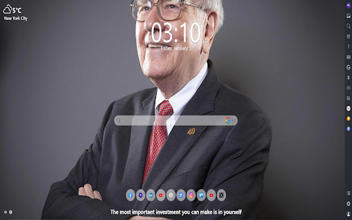 Warren Buffet MeaVana from Chrome web store to be run with OffiDocs Chromium online Warren Buffet MeaVana from Chrome web store to be run with OffiDocs Chromium online
