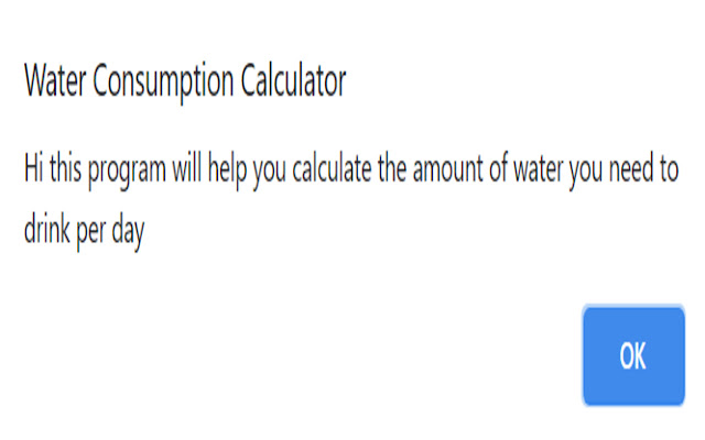 Water Consumption Calculator from Chrome web store to be run with OffiDocs Chromium online Water Consumption Calculator from Chrome web store to be run with OffiDocs Chromium online