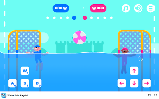Water Polo Ragdoll Game Be the first to score 5 points and win! from Chrome web store to be run with OffiDocs Chromium online Water Polo Ragdoll Game Be the first to score 5 points and win! from Chrome web store to be run with OffiDocs Chromium online