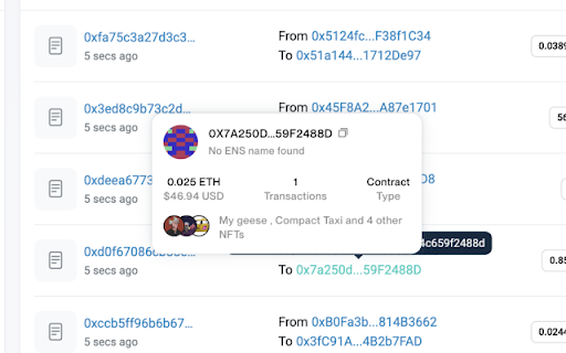 Web3 Hovercards from Chrome web store to be run with OffiDocs Chromium online Web3 Hovercards from Chrome web store to be run with OffiDocs Chromium online