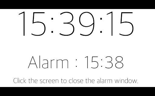 Web Alarm from Chrome web store to be run with OffiDocs Chromium online Web Alarm from Chrome web store to be run with OffiDocs Chromium online
