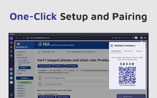 WebWork MathSync from Chrome web store to be run with OffiDocs Chromium online WebWork MathSync from Chrome web store to be run with OffiDocs Chromium online