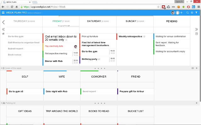 WEEK PLAN from Chrome web store to be run with OffiDocs Chromium online WEEK PLAN from Chrome web store to be run with OffiDocs Chromium online