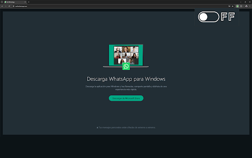 WhatsApp Web Sidebar Toggle from Chrome web store to be run with OffiDocs Chromium online WhatsApp Web Sidebar Toggle from Chrome web store to be run with OffiDocs Chromium online