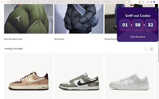 Where is Cookie? from Chrome web store to be run with OffiDocs Chromium online Where is Cookie? from Chrome web store to be run with OffiDocs Chromium online